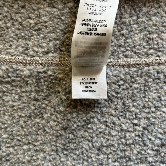Patagonia oatmeal gray Better Sweater S - Picture 10 of 14